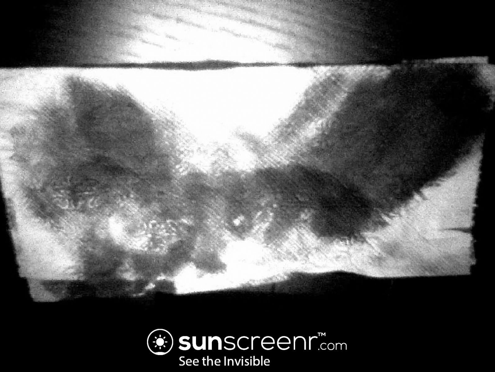 Tissue absorbed sunscreen